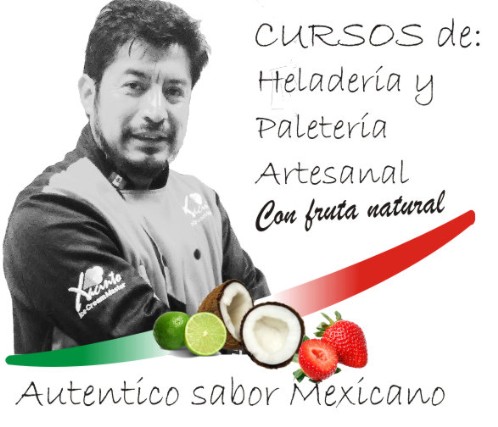 Aprende de forma profesional a elaborar Paletas y Helados Mexicano. Cursos de capacitación, Actualización, Profesionalización e Innovación. Para formular y elaborar Helados y Paletas Artesanal Mexicanas con frutas naturales tipo michoacano y gelato. 