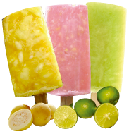 paletas mexicanas con fruta natural 