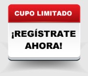Registrate ahora, el cupo es limitado